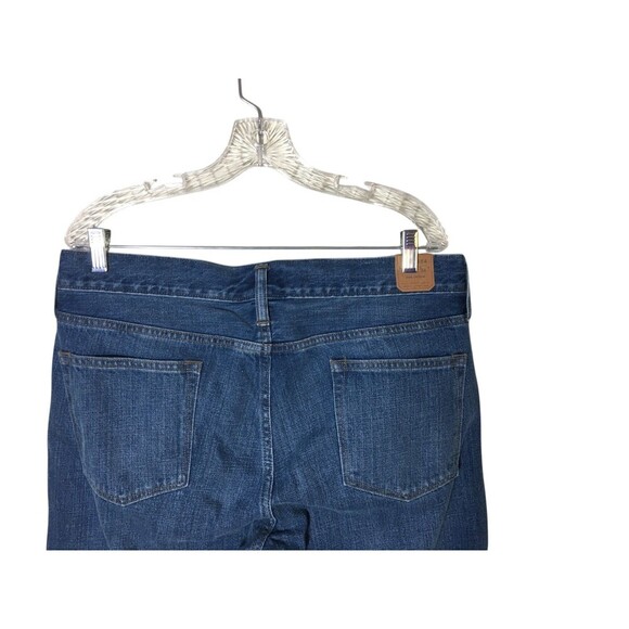 J Crew Jeans Men's Size 34 x 34 Blue Denim Tapered Leg 100% Cotton NEW TAGS - Picture 5 of 9